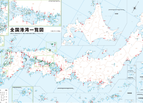 港湾・航路位置図